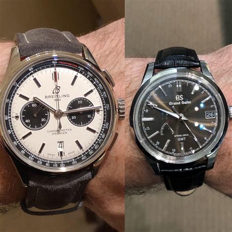 [Breitling vs Grand Seiko] Help me continue the vs 